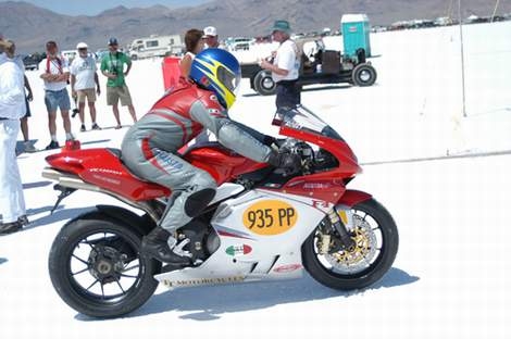 Mv Agusta Sets Bonneville Land Speed Record