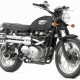 Triumph Matt Black Scrambler