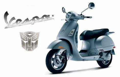 Vespa Promotion Tied To Transformers Movie