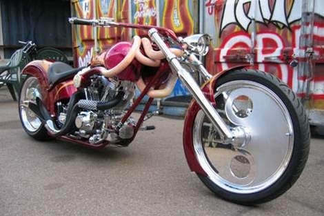 Human Heart Gas Tank Motorcycle